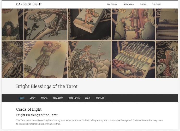 Cards of Light Website